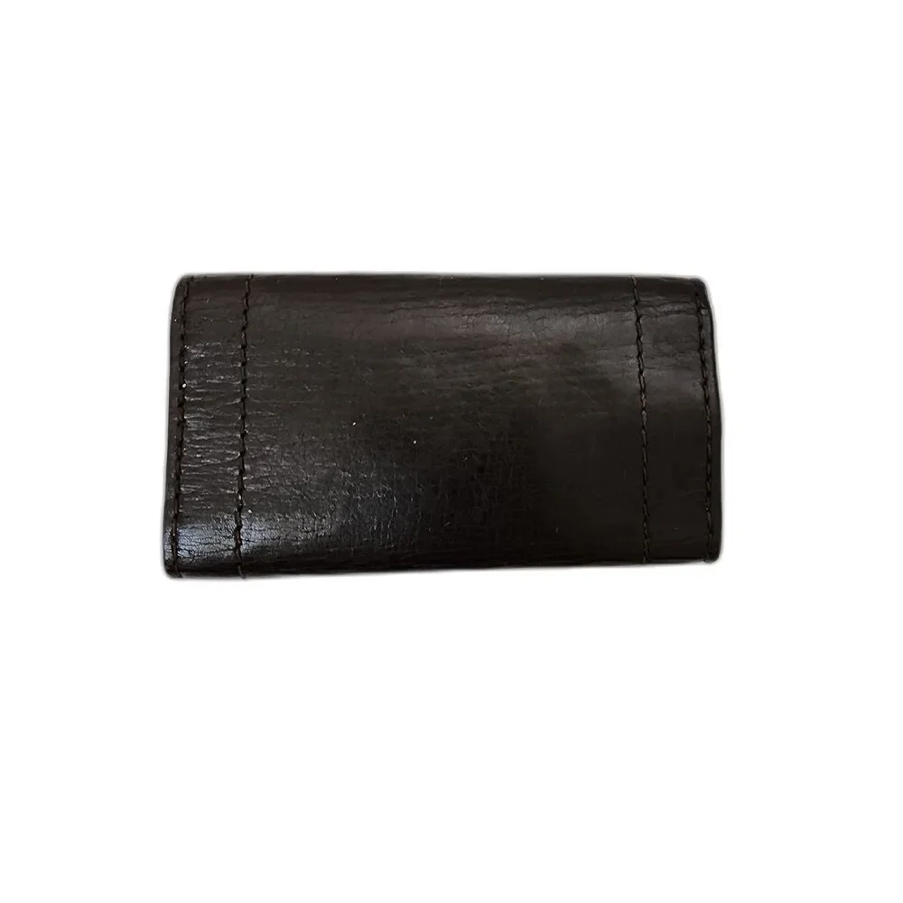 Louis Vuitton LV Brown Leather Utah 6 Key holder - Picture 2 of 12